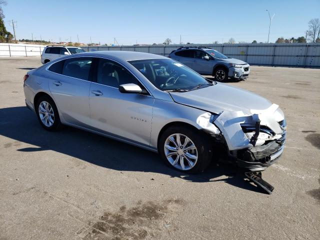 1G1ZD5ST4LF036591 - 2020 CHEVROLET MALIBU LT SILVER photo 4