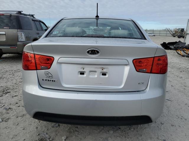 KNAFU4A28C5631430 - 2012 KIA FORTE EX SILVER photo 6