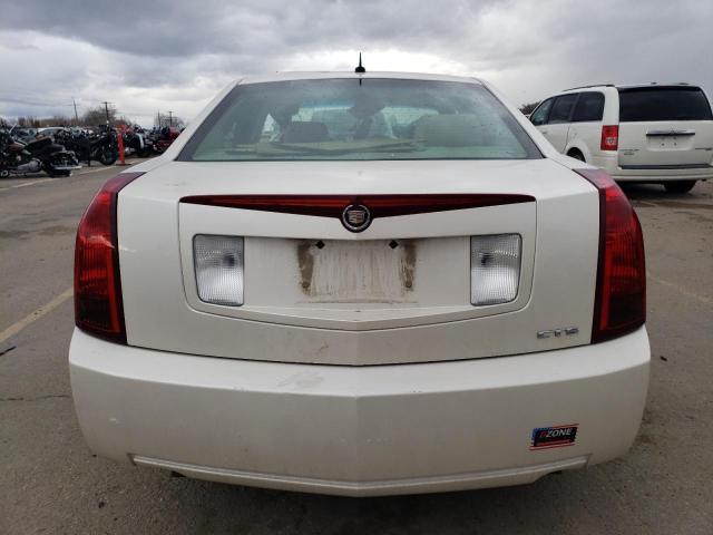 1G6DP567450183119 - 2005 CADILLAC CTS HI FEATURE V6 WHITE photo 6