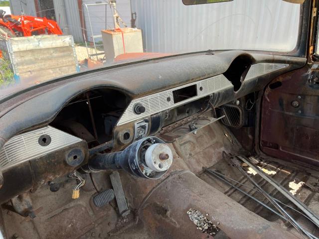 VC56K087985 - 1956 CHEVROLET BEL AIR GRAY photo 8