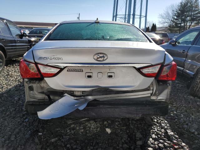 5NPEB4ACXDH519517 - 2013 HYUNDAI SONATA GLS SILVER photo 6