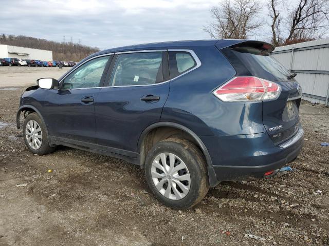 JN8AT2MV9GW152318 - 2016 NISSAN ROGUE S BLUE photo 2