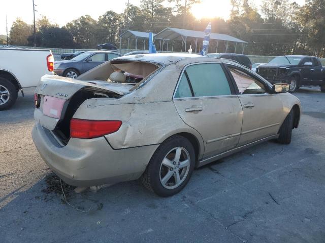 1HGCM56825A085597 - 2005 HONDA ACCORD EX BEIGE photo 3