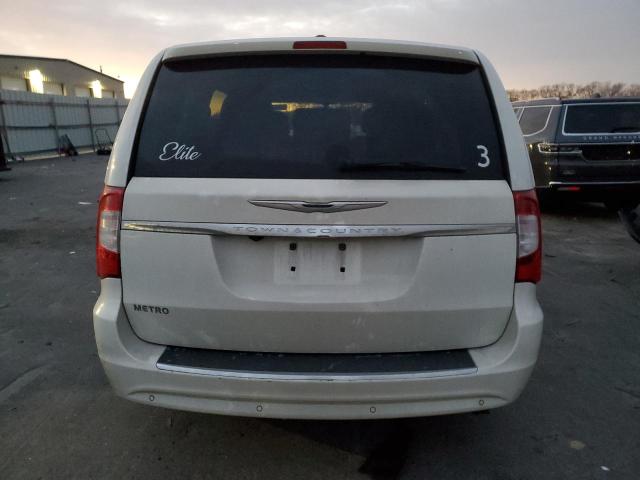 2C4RC1BGXCR176059 - 2012 CHRYSLER TOWN & COU TOURING WHITE photo 6