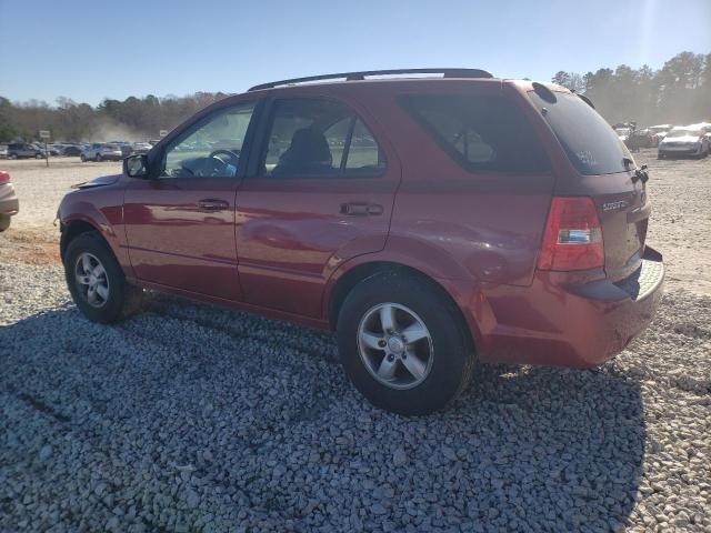 KNDJC735695873084 - 2009 KIA SORENTO LX BURGUNDY photo 2