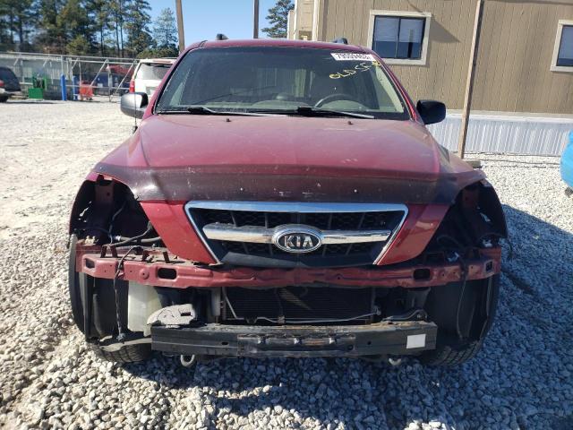 KNDJC735695873084 - 2009 KIA SORENTO LX BURGUNDY photo 5