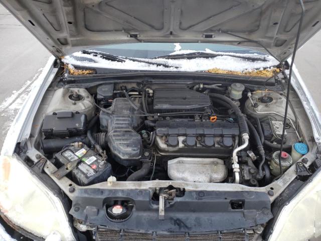 2HGES26721H524104 - 2001 HONDA CIVIC EX SILVER photo 11