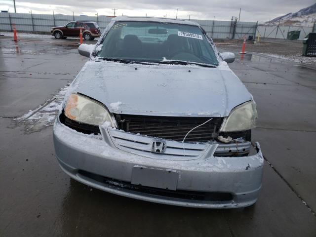 2HGES26721H524104 - 2001 HONDA CIVIC EX SILVER photo 5