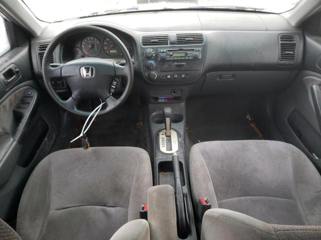 2HGES26721H524104 - 2001 HONDA CIVIC EX SILVER photo 8