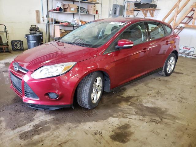1FADP3K23DL210602 - 2013 FORD FOCUS SE RED photo 1
