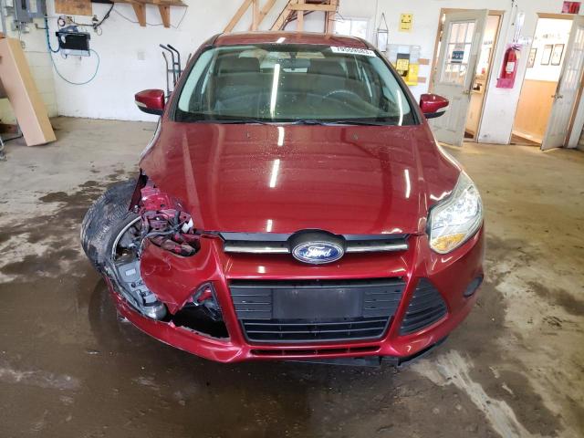 1FADP3K23DL210602 - 2013 FORD FOCUS SE RED photo 5