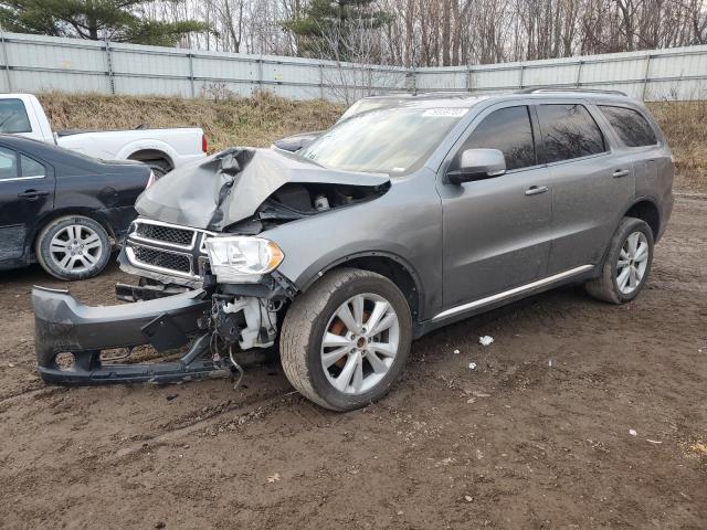 1C4RDJDG4CC336892 - 2012 DODGE DURANGO CREW GRAY photo 1