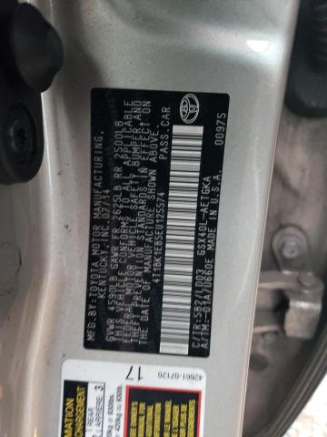 4T1BK1EB5EU125574 - 2014 TOYOTA AVALON BASE 米色 照片 12