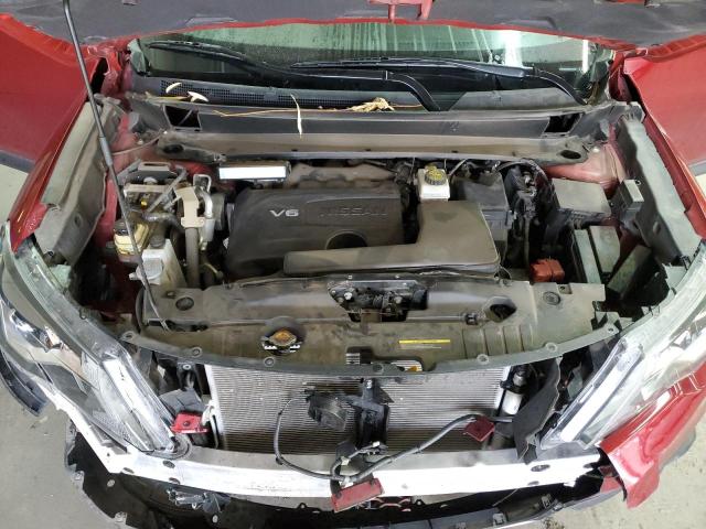 5N1DR2BM3LC586209 - 2020 NISSAN PATHFINDER SV RED photo 12