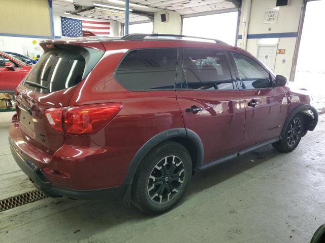 5N1DR2BM3LC586209 - 2020 NISSAN PATHFINDER SV RED photo 3