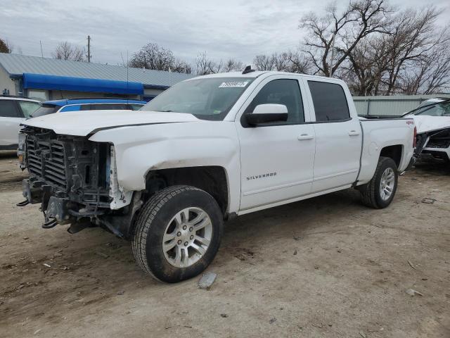 3GCUKREC4JG226851 - 2018 CHEVROLET SILVERADO K1500 LT WHITE photo 1