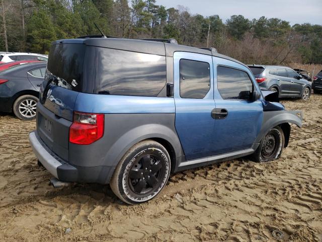 5J6YH28307L012321 - 2007 HONDA ELEMENT LX BLUE photo 3