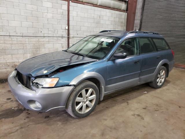 4S4BP61C067315909 - 2006 SUBARU LEGACY OUTBACK 2.5I BLUE photo 1