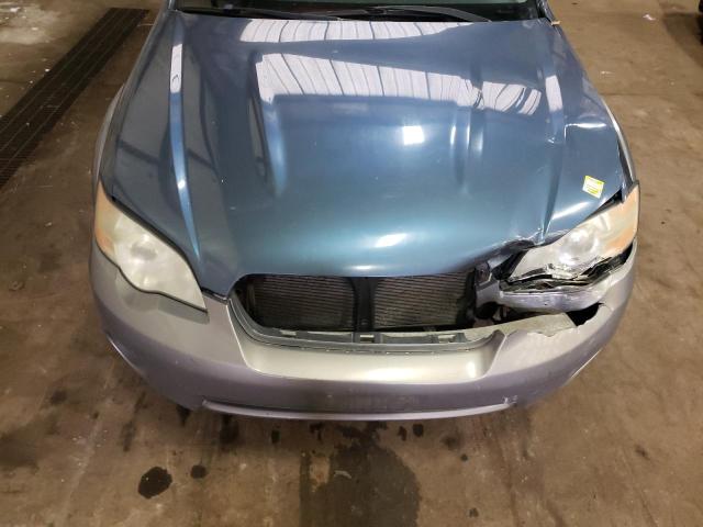 4S4BP61C067315909 - 2006 SUBARU LEGACY OUTBACK 2.5I BLUE photo 11