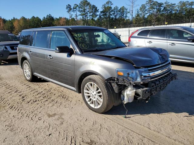 2FMGK5C89KBA32255 - 2019 FORD FLEX SEL SILVER photo 4