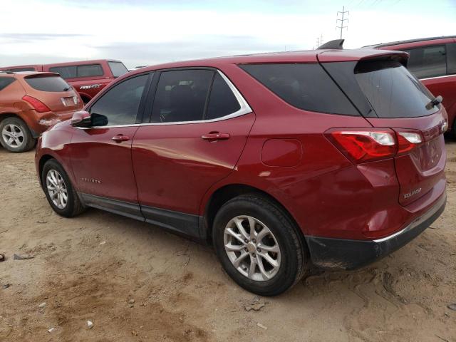 3GNAXUEV7KS652371 - 2019 CHEVROLET EQUINOX LT RED photo 2