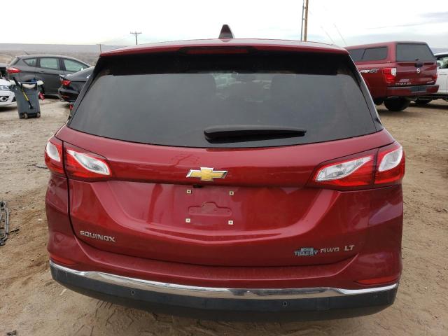 3GNAXUEV7KS652371 - 2019 CHEVROLET EQUINOX LT RED photo 6