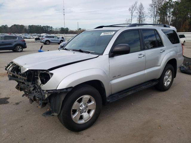 JTEBU14R278077634 - 2007 TOYOTA 4RUNNER SR5 SILVER photo 1