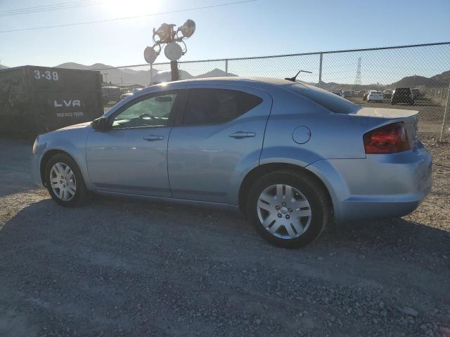 1C3CDZAB9DN627086 - 2013 DODGE AVENGER SE BLUE photo 2