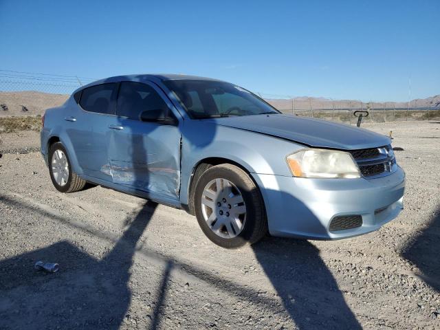 1C3CDZAB9DN627086 - 2013 DODGE AVENGER SE BLUE photo 4