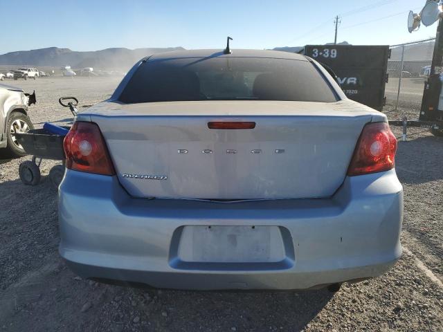 1C3CDZAB9DN627086 - 2013 DODGE AVENGER SE BLUE photo 6