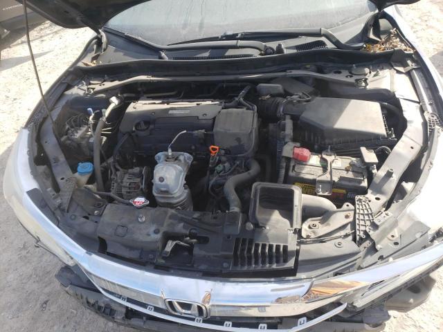 1HGCR2F99GA039938 - 2016 HONDA ACCORD EXL BLUE photo 11