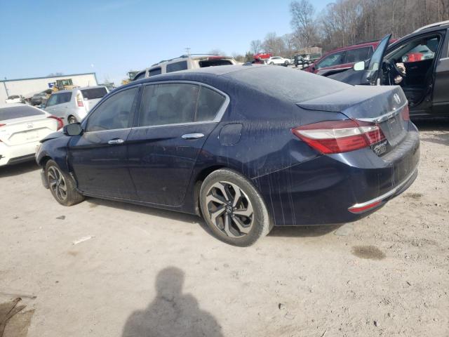 1HGCR2F99GA039938 - 2016 HONDA ACCORD EXL BLUE photo 2