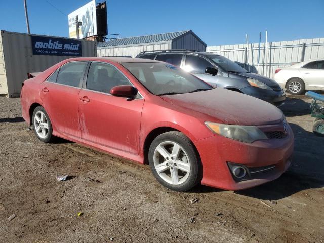 4T1BF1FK3CU554065 - 2012 TOYOTA CAMRY BASE RED photo 4