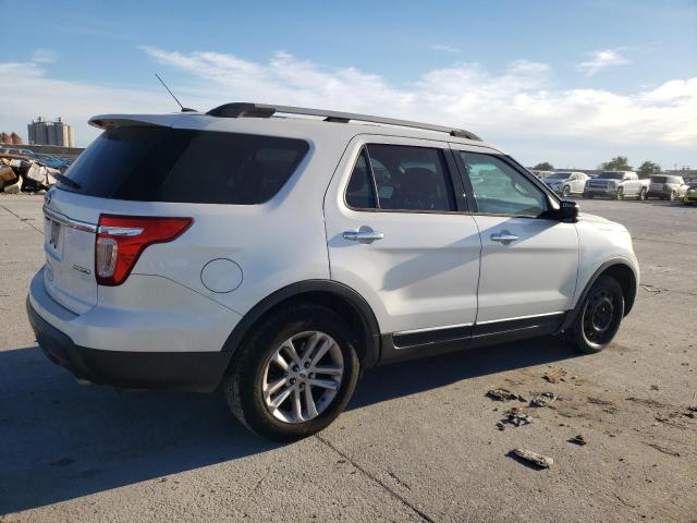 1FM5K7D87DGA03270 - 2013 FORD EXPLORER XLT WHITE photo 3