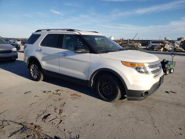 1FM5K7D87DGA03270 - 2013 FORD EXPLORER XLT WHITE photo 4