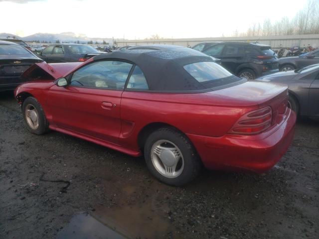 1FALP4441RF121200 - 1994 FORD MUSTANG RED photo 2