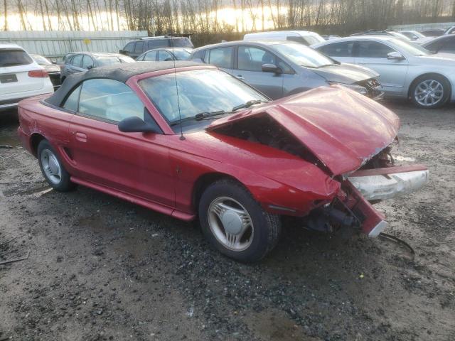 1FALP4441RF121200 - 1994 FORD MUSTANG RED photo 4