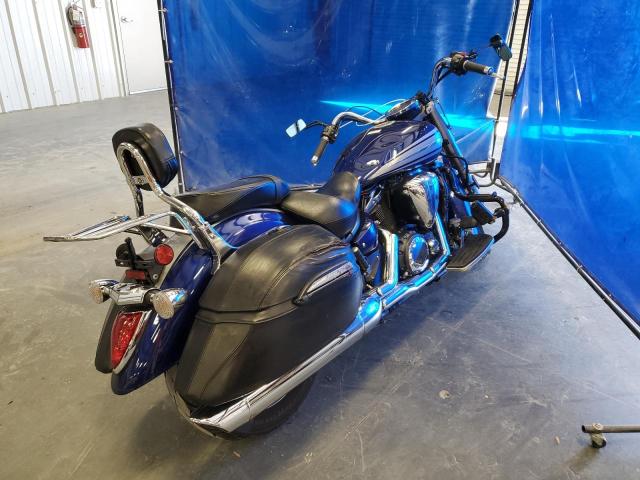 JYAVP25E49A010048 - 2009 YAMAHA XVS1300 CT BLUE photo 4