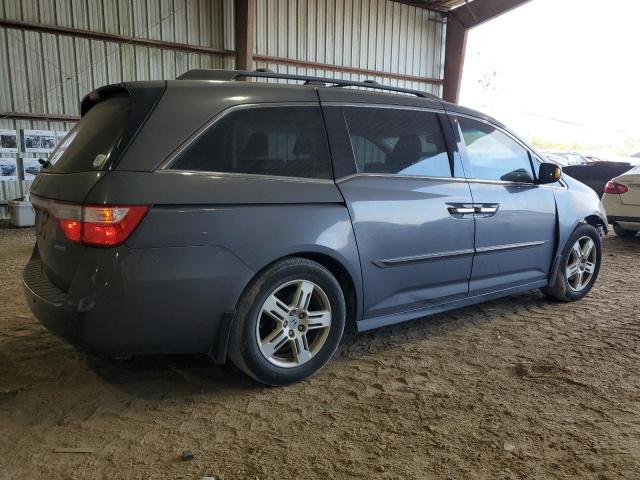 5FNRL5H95DB080224 - 2013 HONDA ODYSSEY TOURING GRAY photo 3