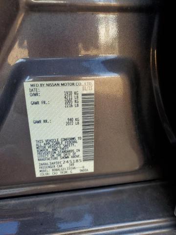 1N4AL3AP3FC245185 - 2015 NISSAN ALTIMA 2.5 GRAY photo 12