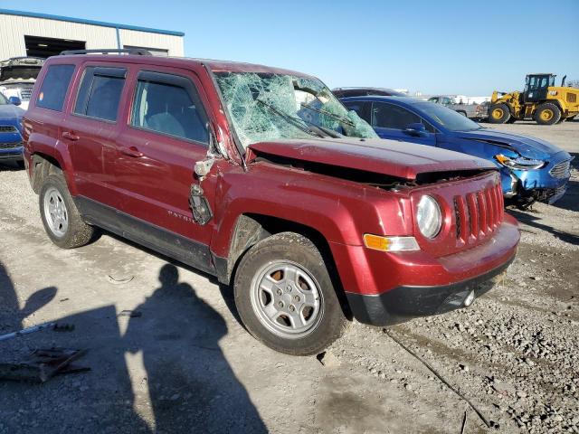 1C4NJRBB8FD147769 - 2015 JEEP PATRIOT SPORT BURGUNDY photo 4