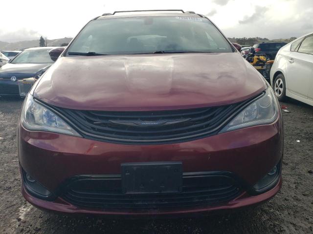 2C4RC1L78KR653536 - 2019 CHRYSLER PACIFICA HYBRID TOURING L BURGUNDY photo 5