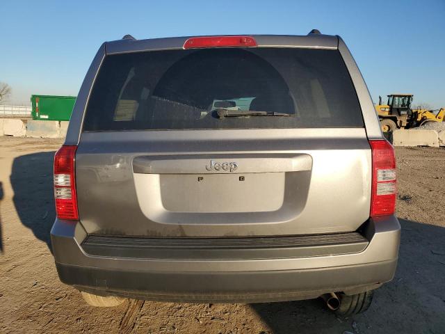 1C4NJPBA6ED602211 - 2014 JEEP PATRIOT SPORT GRAY photo 6