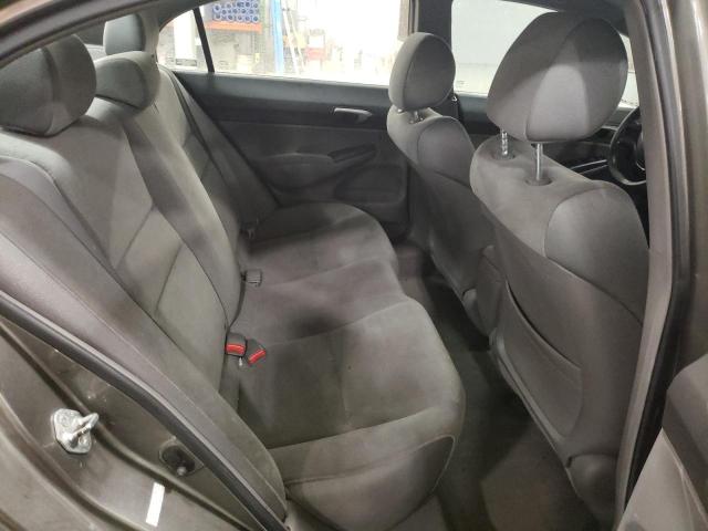 2HGFA16577H505704 - 2007 HONDA CIVIC LX GRAY photo 10