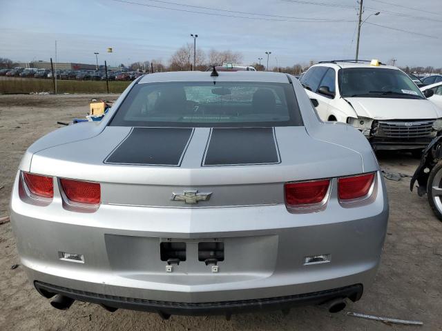 2G1FB1ED3B9109401 - 2011 CHEVROLET CAMARO LT SILVER photo 6