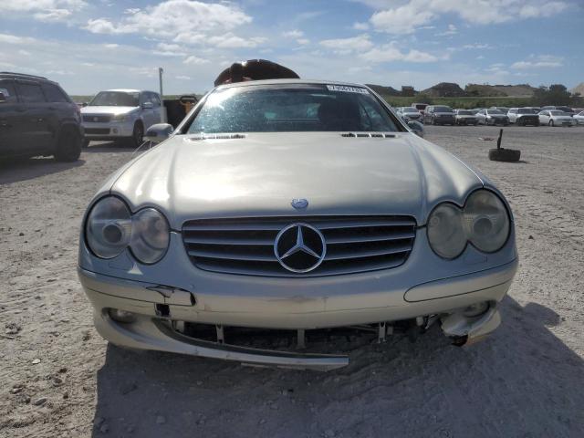 WDBSK75F53F010354 - 2003 MERCEDES-BENZ SL 500R BEIGE photo 5