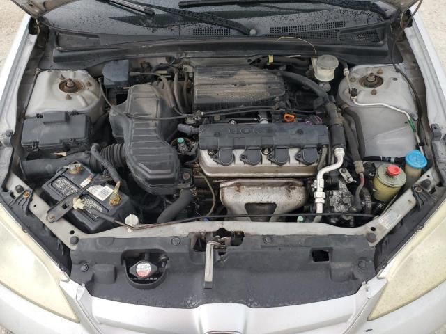 2HGES16695H599972 - 2005 HONDA CIVIC LX SILVER photo 11