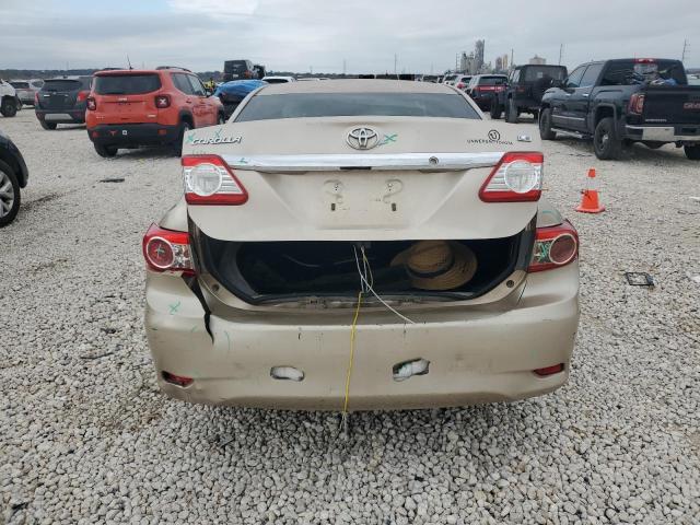 JTDBU4EE9C9171967 - 2012 TOYOTA COROLLA BASE GOLD photo 6