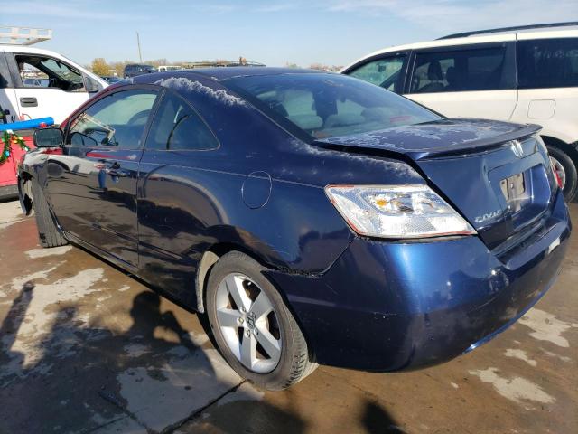 2HGFG11868H534919 - 2008 HONDA CIVIC EX BLUE photo 2