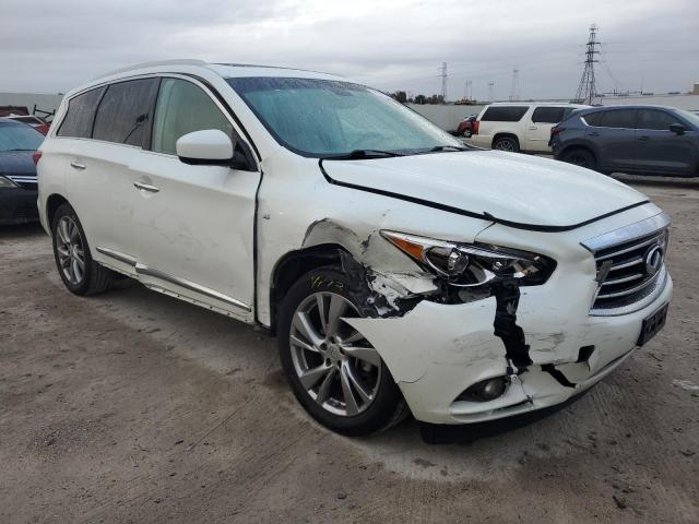 5N1AL0MN4FC533909 - 2015 INFINITI QX60 WHITE photo 4